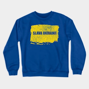Support Ukraine I Stand With Ukraine Ukrainian Freedom Crewneck Sweatshirt